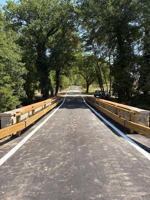immagine notizia (ptn) San Venanzo, riaperto il ponte di Poggio Aquilone sul fosso Valcerasa